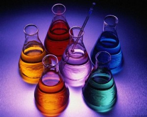 (Sustancias químicas. Ilustración)