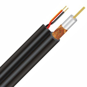 (Cable coaxial. Ilustración)