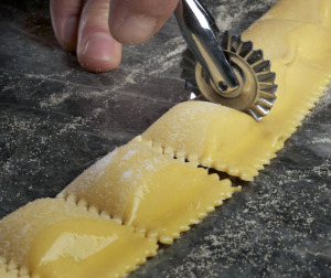 (Los Agnolotti son pastas rellenas)