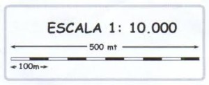 (Los mapas se hacen a partir de escalas de reducción)